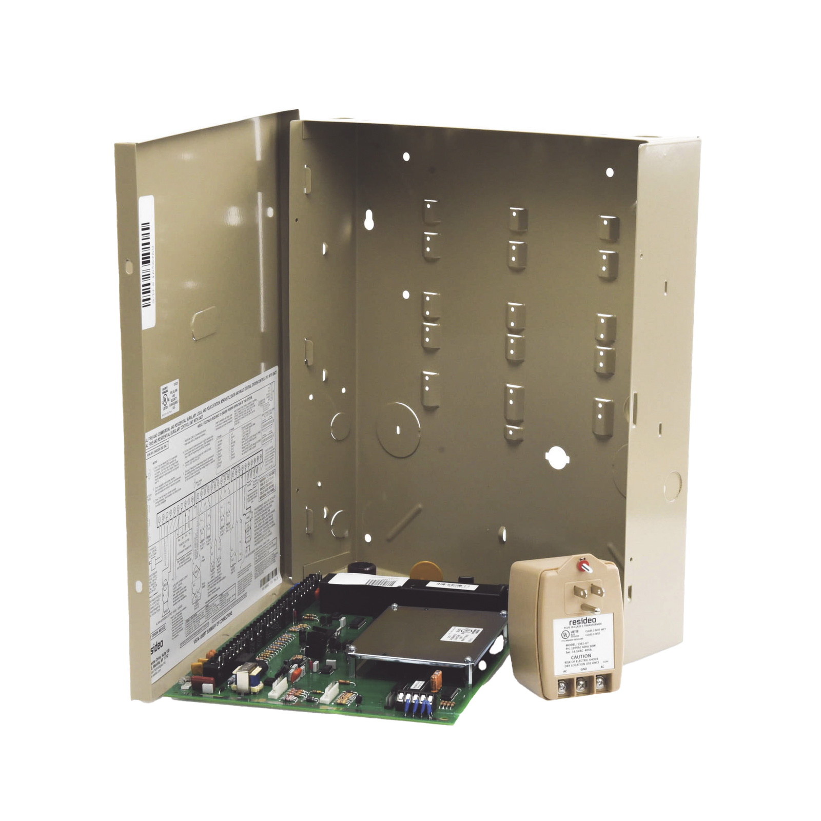 Panel de Alarma Hibrido, 8 Particiones, Hasta 128 Zonas, Compatible con
